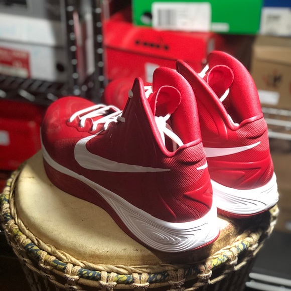 Men's Nike Hyperfuse Basket 525019-600 Red Sz 11.5 - Picture 3 of 12